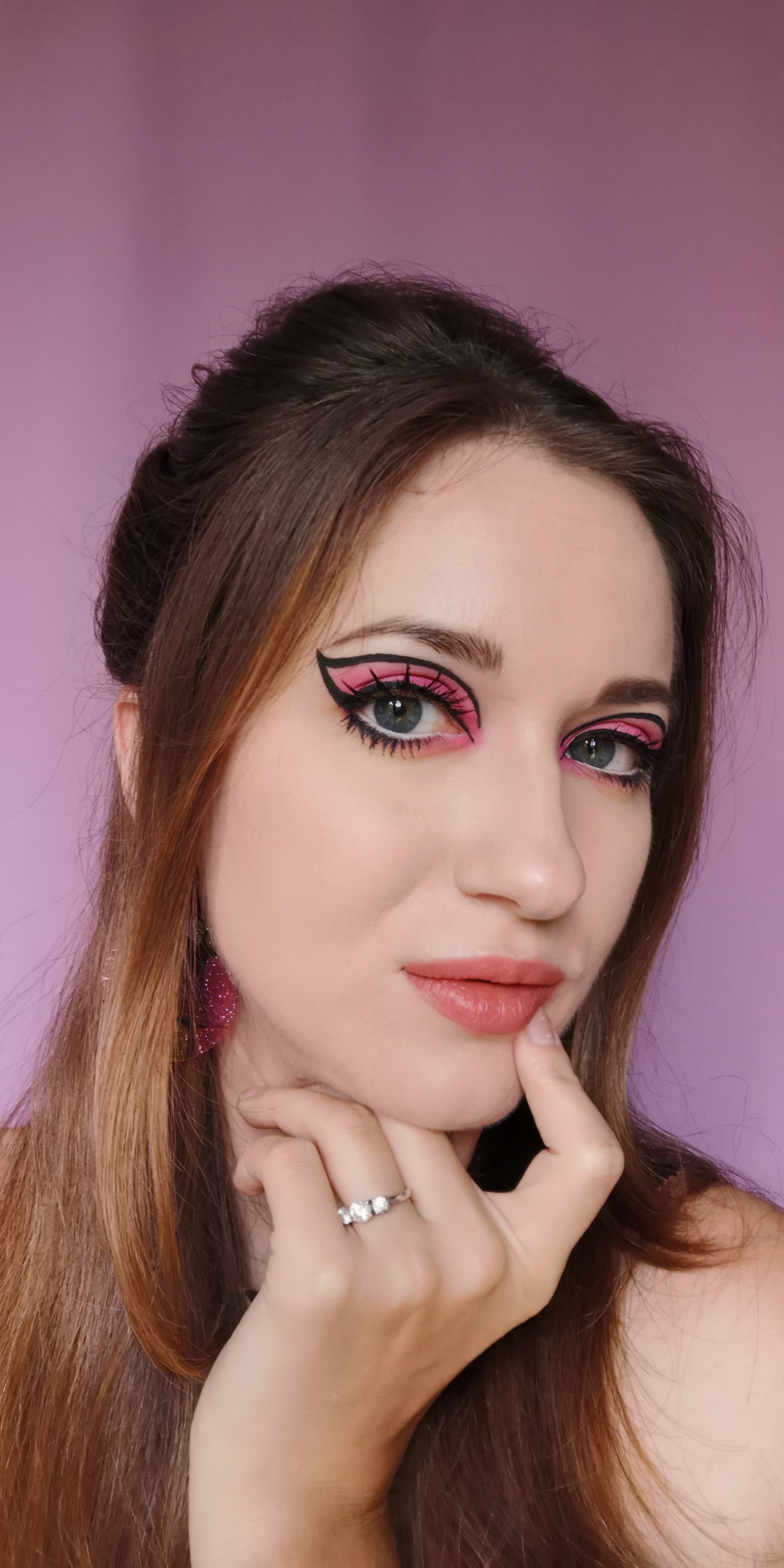 Makeup photoshoot 60's portfolio image